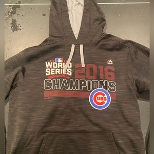 Cubs 2016 World Series hoodie. Size M, great condition!